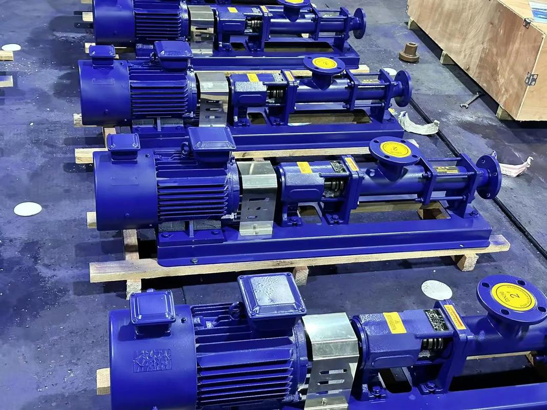 I-1B系列螺杆浓浆泵产品应用