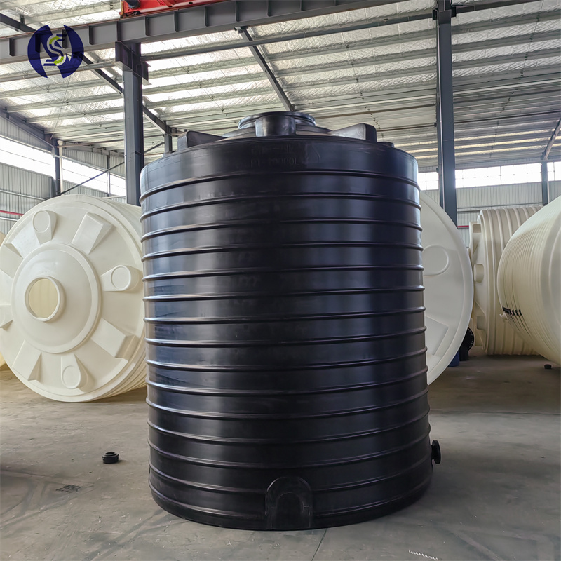 10立方膜阻垢劑加藥箱  膜殺菌劑儲(chǔ)罐 10噸還原劑塑料桶PE材質(zhì)