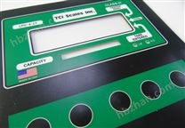 電子稱(chēng)用薄膜開(kāi)關(guān)帶LED指示燈 JPX100915-000098