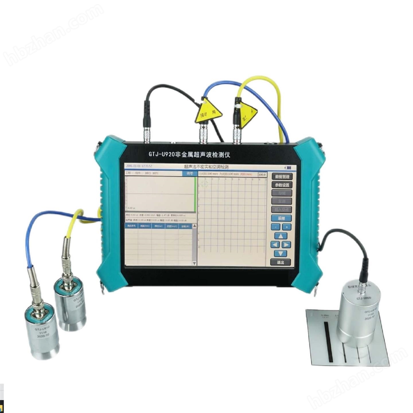 Non metallic acoustic wave detector (single channel) library number M411860