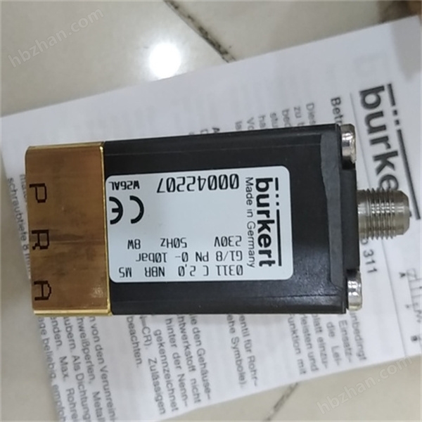 8030系列BURKERT溫度變送器431563安裝方式