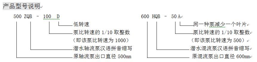 潜水轴流泵测试与试验说明