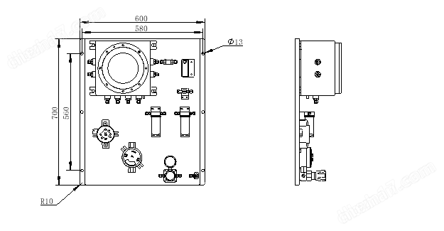 b0e7593bed712ac7b21c071d1270bbad_1775117070883901.png 壁掛式隔爆多組分氣體分析儀